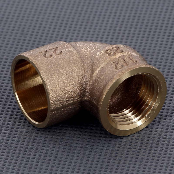Угол-пайка с внутренней резьбой  22 х 1/2" (модель 94090G )